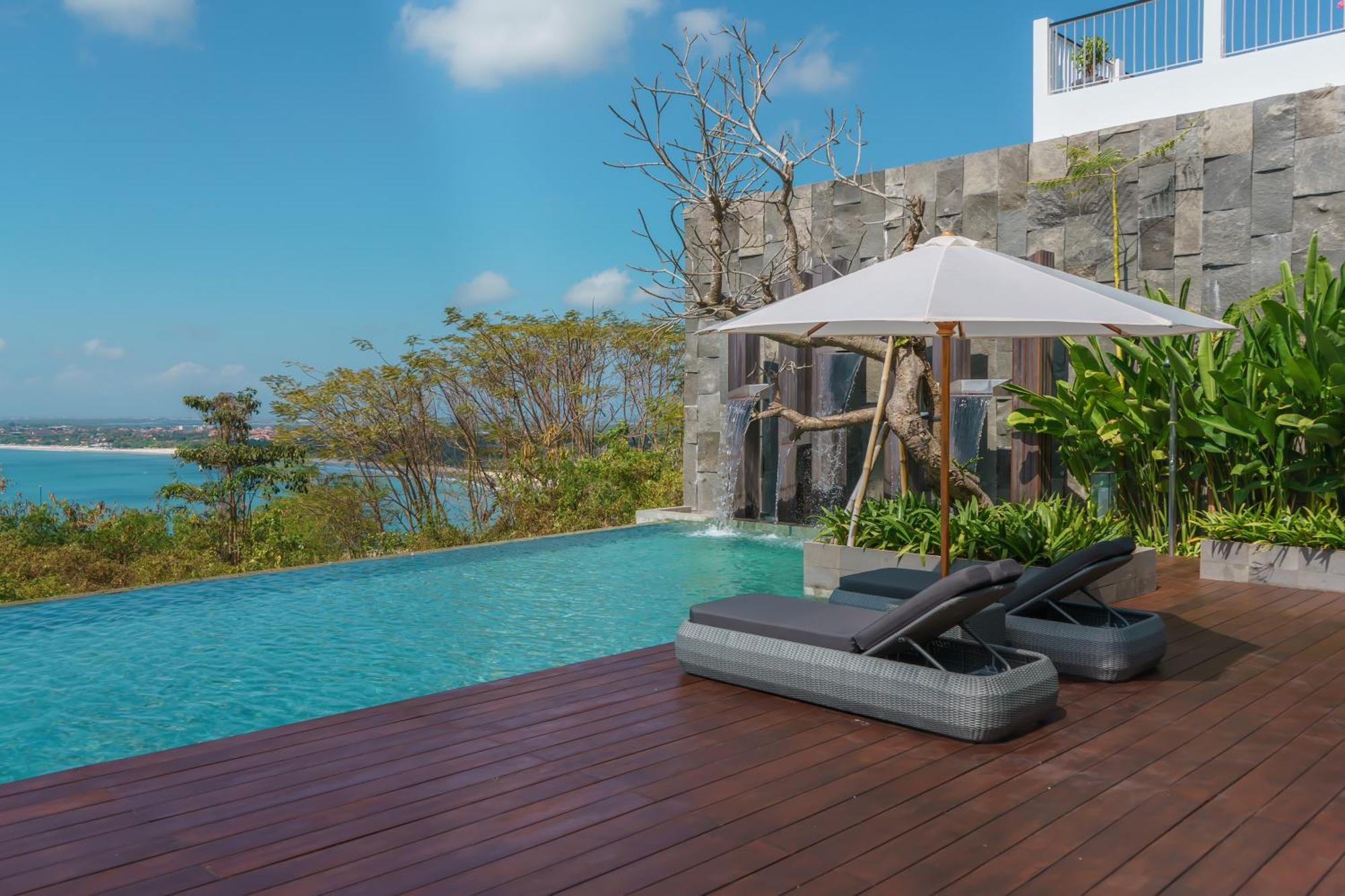 Beyond The Sea - Luxe Sea View Villa In Jimbaran Buitenkant foto