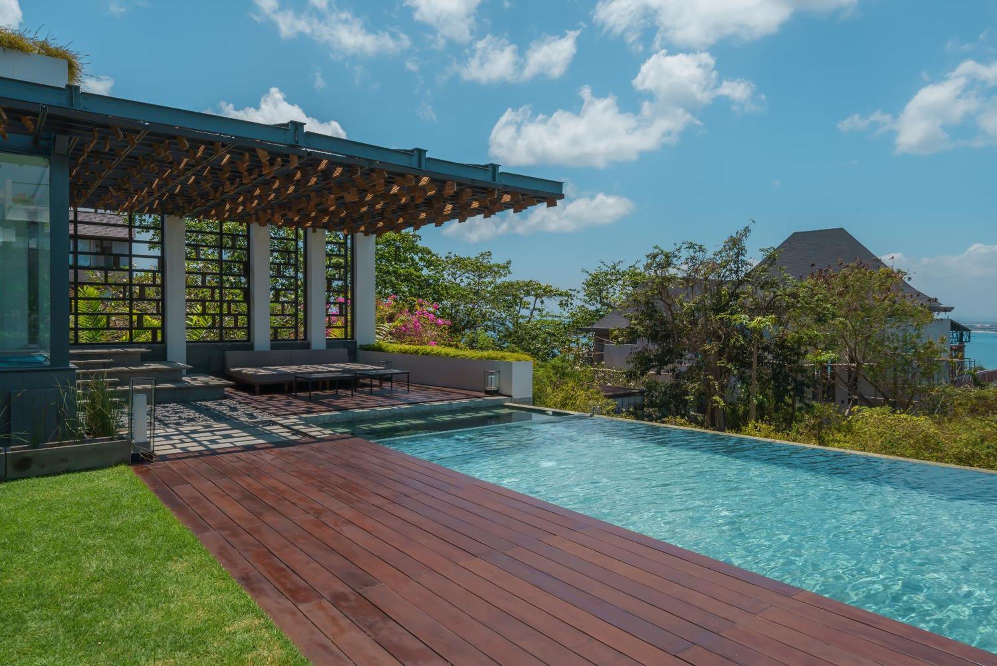 Beyond The Sea - Luxe Sea View Villa In Jimbaran Buitenkant foto