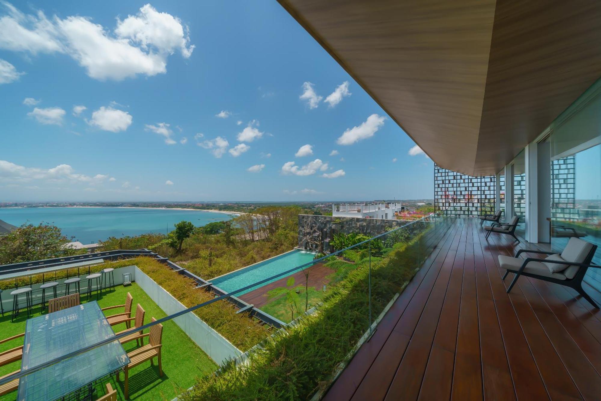 Beyond The Sea - Luxe Sea View Villa In Jimbaran Buitenkant foto