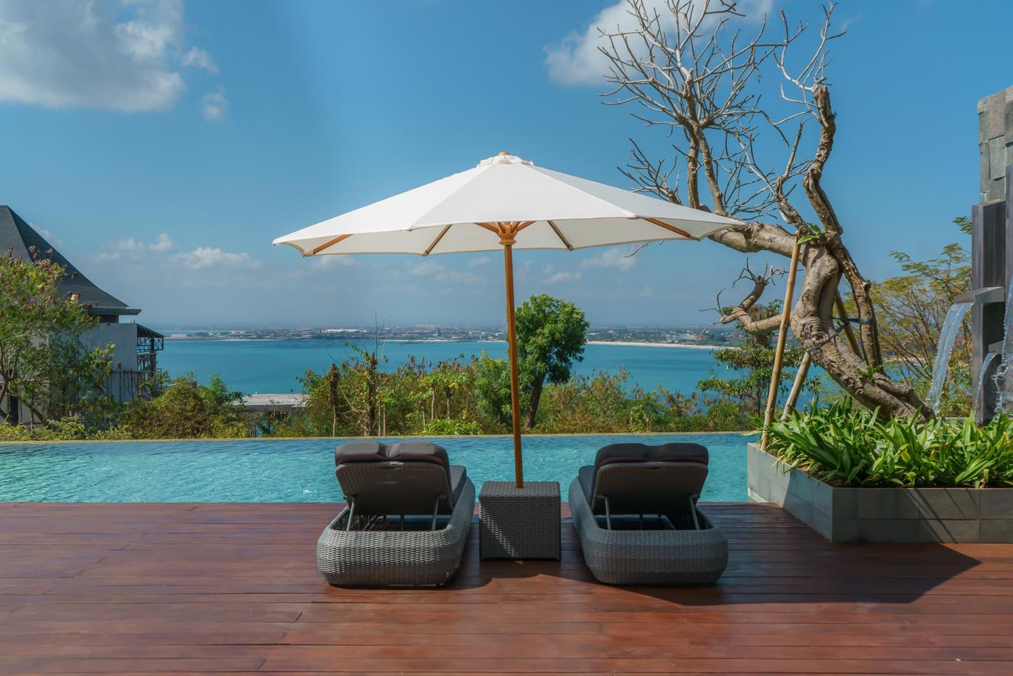 Beyond The Sea - Luxe Sea View Villa In Jimbaran Buitenkant foto