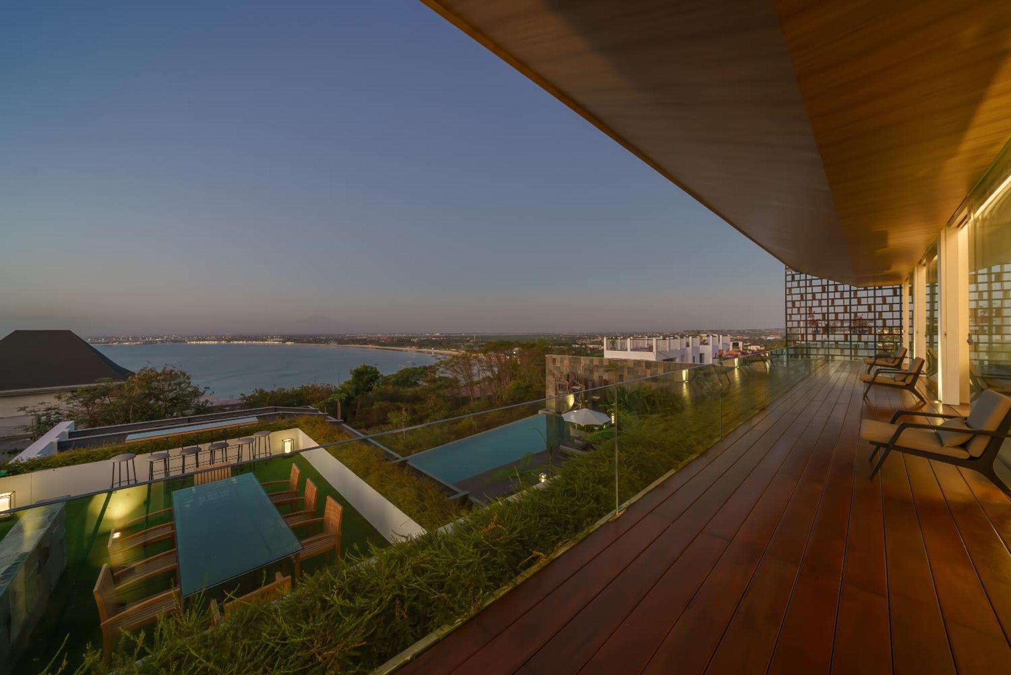 Beyond The Sea - Luxe Sea View Villa In Jimbaran Buitenkant foto
