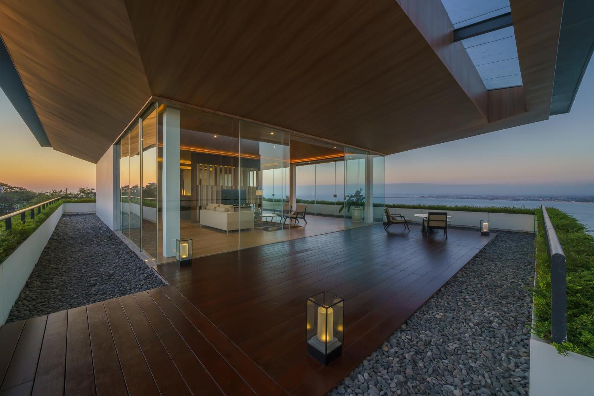 Beyond The Sea - Luxe Sea View Villa In Jimbaran Buitenkant foto