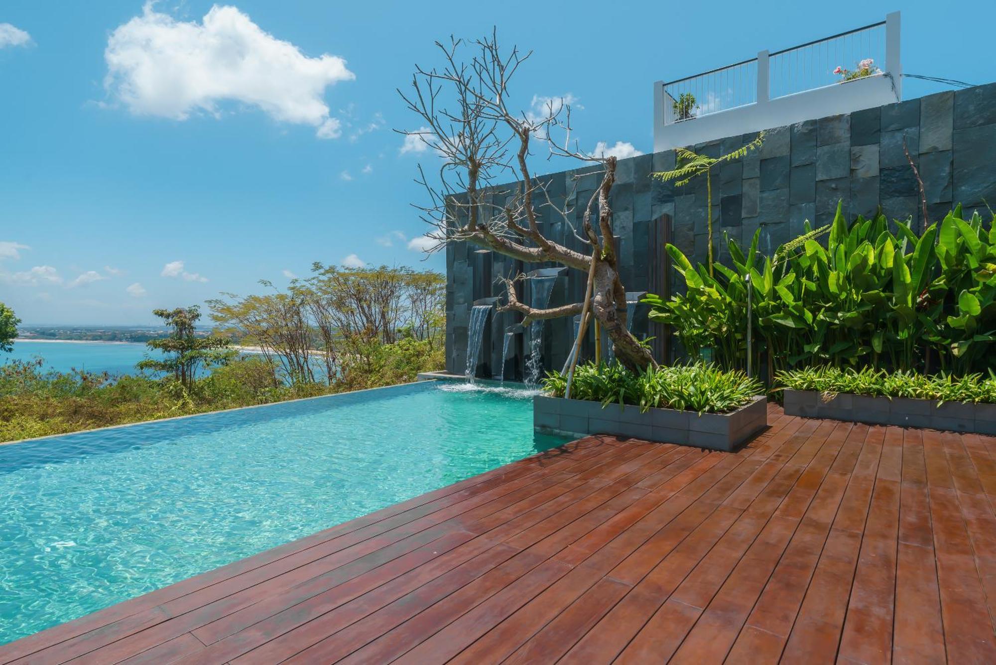 Beyond The Sea - Luxe Sea View Villa In Jimbaran Buitenkant foto