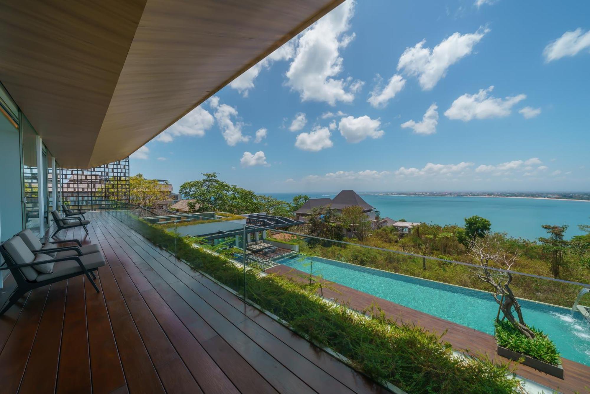 Beyond The Sea - Luxe Sea View Villa In Jimbaran Buitenkant foto