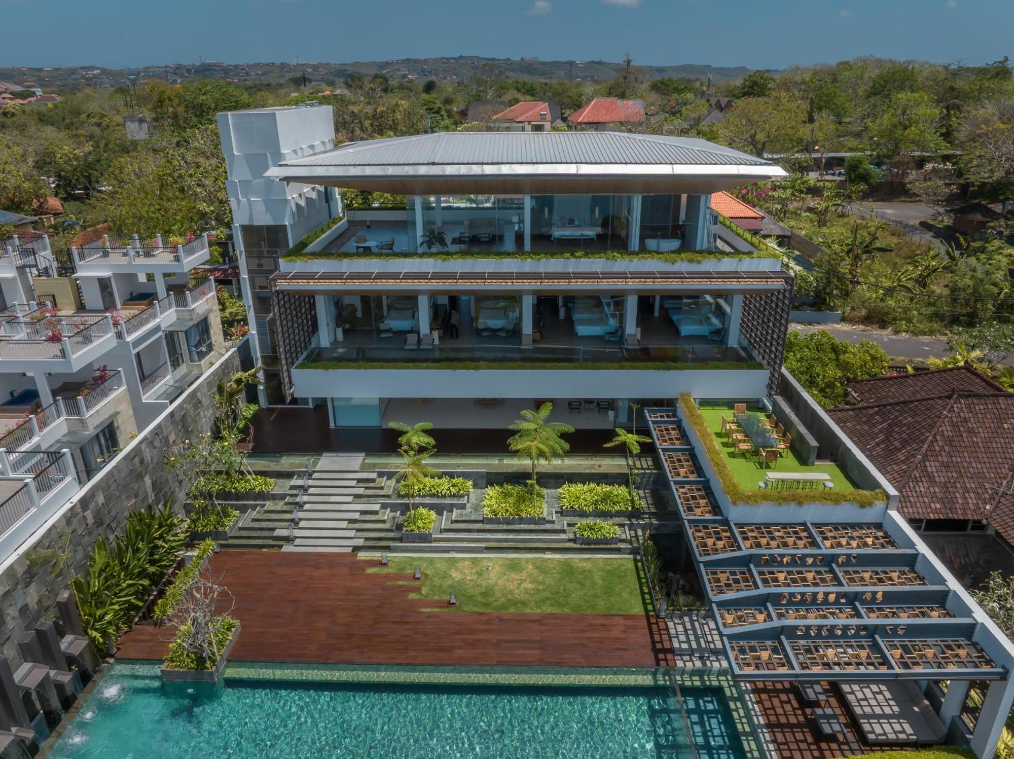 Beyond The Sea - Luxe Sea View Villa In Jimbaran Buitenkant foto